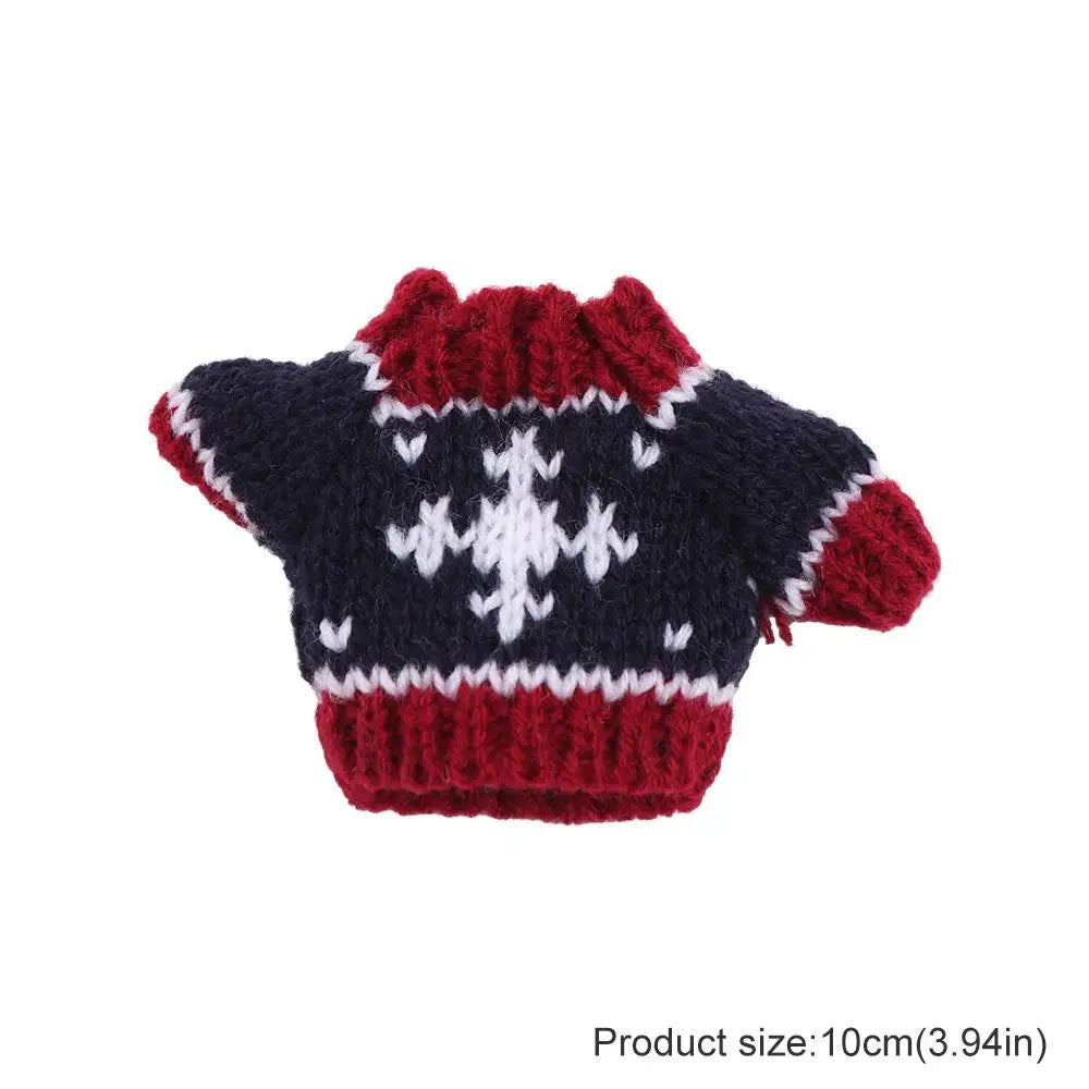 Dolls Sweater Accessories for Ob11 16cm 17cm Bjd 10cm Dog Doll Clothes Baby Clothes BJD Doll Accessories Sweater Clothes