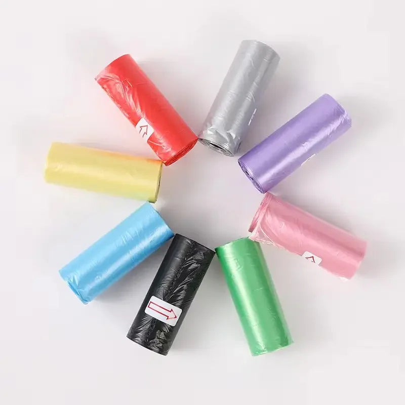 5-10Roll Pet Supplies Dog Poop Bags Strong Thick Leakproof Waste Refuse Cleanup Puppy Cat Pooper Scooper Bag Rolls Outdoor Clean