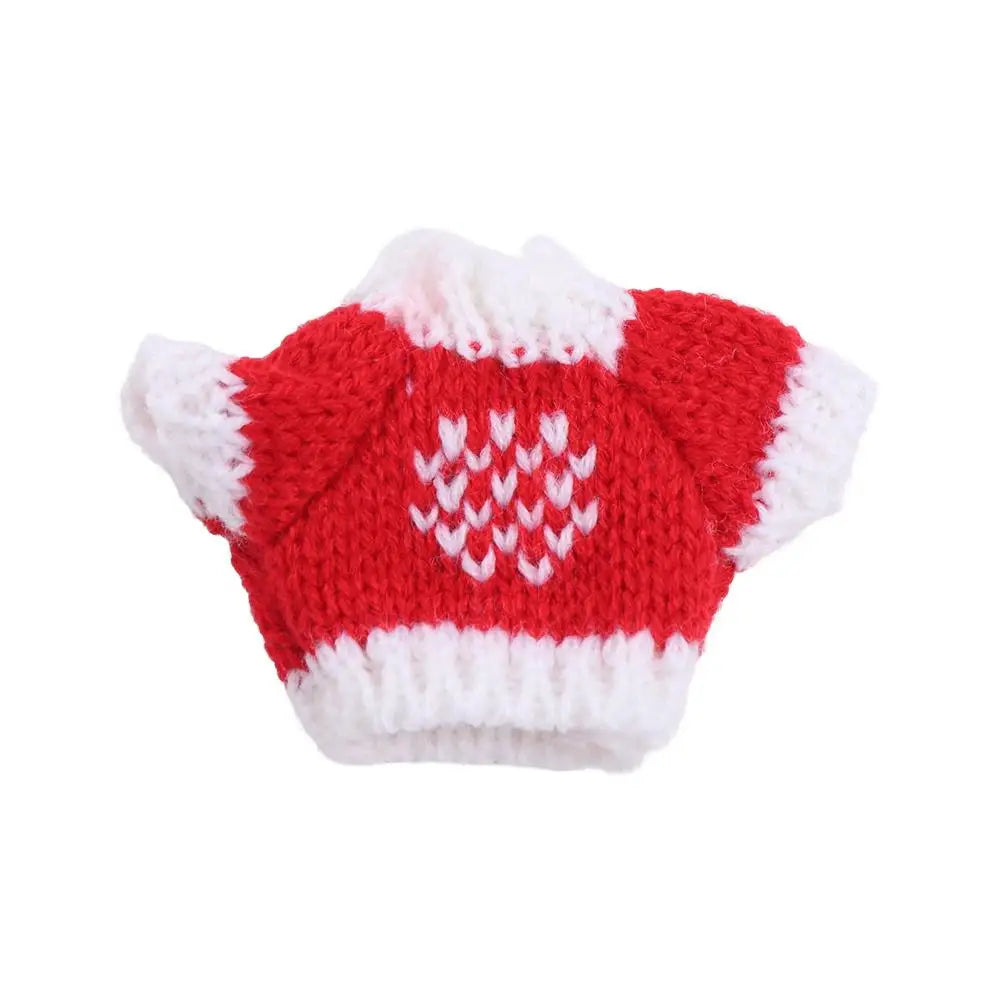 Dolls Sweater Accessories for Ob11 16cm 17cm Bjd 10cm Dog Doll Clothes Baby Clothes BJD Doll Accessories Sweater Clothes