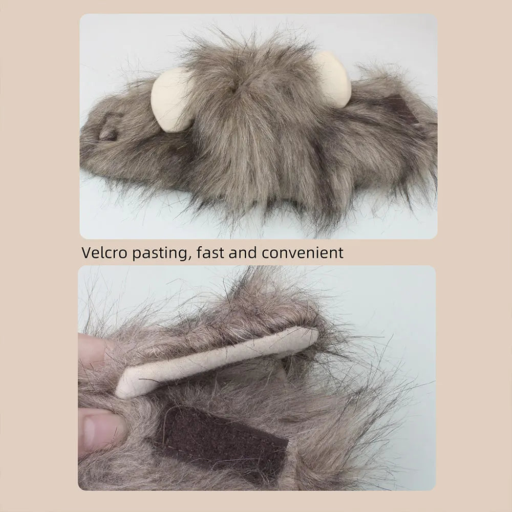 Cat Cosplay Party Hat For Large Medium Small Kitten and Puppy Cap Pet Headhood Outdoor Pet Products PhotoShoot Props Decoration