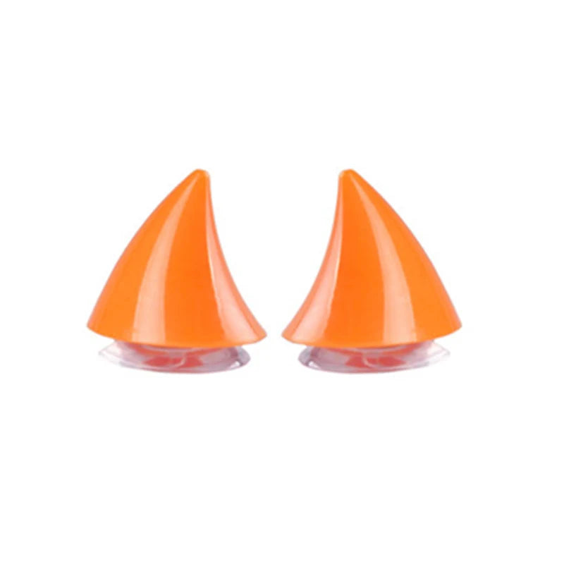 2pcs Universal Helmet Cat Ears Decoration Moto Electric Car Driving Styling Cute Cat Ears Stickers Decor Helmet Accessories