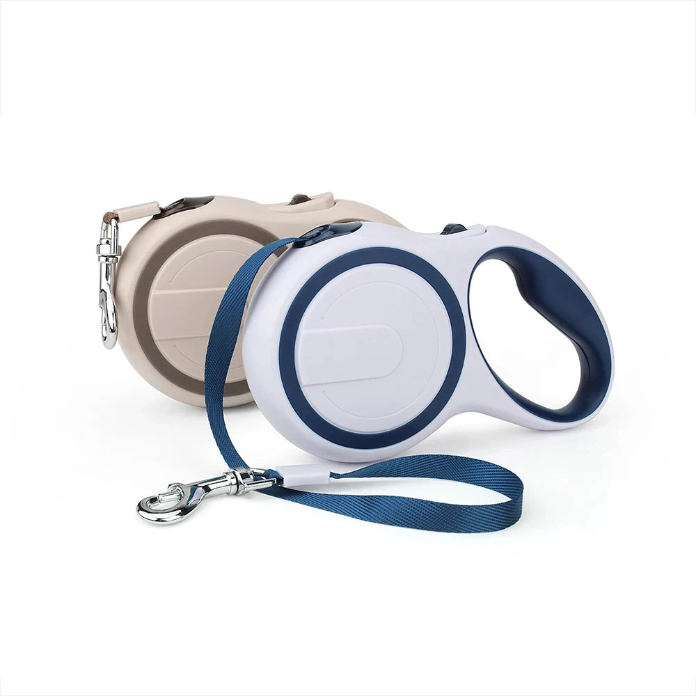 3m 5m Dog Leash Strong Nylon Puppy Lead For Small Medium Large Dogs Cats Automatic Retractable Durable Pet Supplies