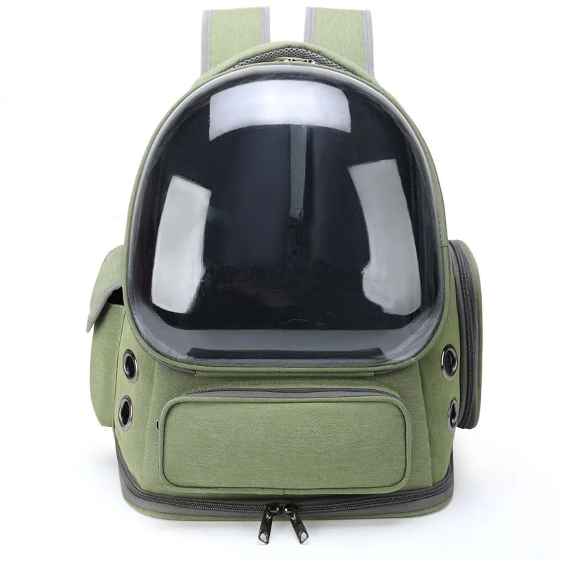 Transparent Pet Cat Carrier Bag Outdoor Travel Backpack for Cats Small Dogs Breathable Cat Carrying Bag Pet Supplies Transparent