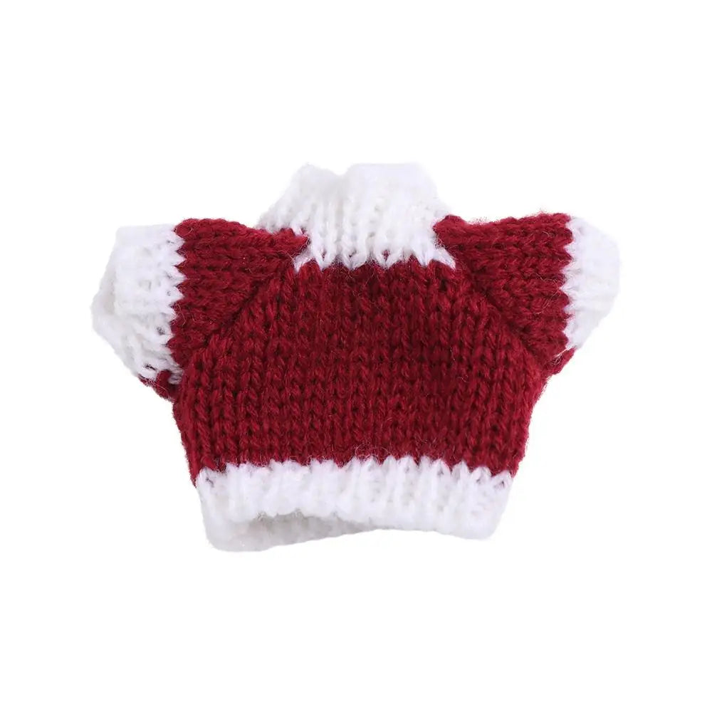 Dolls Sweater Accessories for Ob11 16cm 17cm Bjd 10cm Dog Doll Clothes Baby Clothes BJD Doll Accessories Sweater Clothes