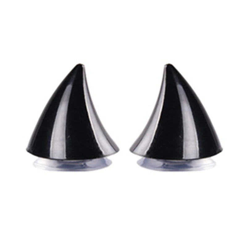 2pcs Universal Helmet Cat Ears Decoration Moto Electric Car Driving Styling Cute Cat Ears Stickers Decor Helmet Accessories