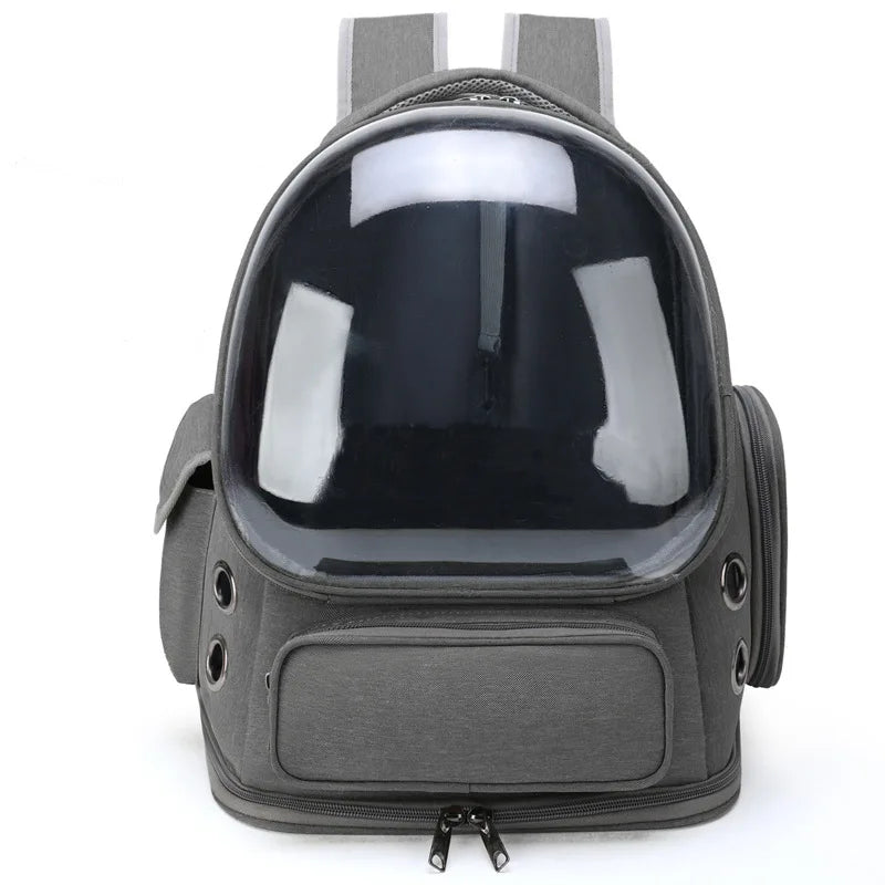 Transparent Pet Cat Carrier Bag Outdoor Travel Backpack for Cats Small Dogs Breathable Cat Carrying Bag Pet Supplies Transparent