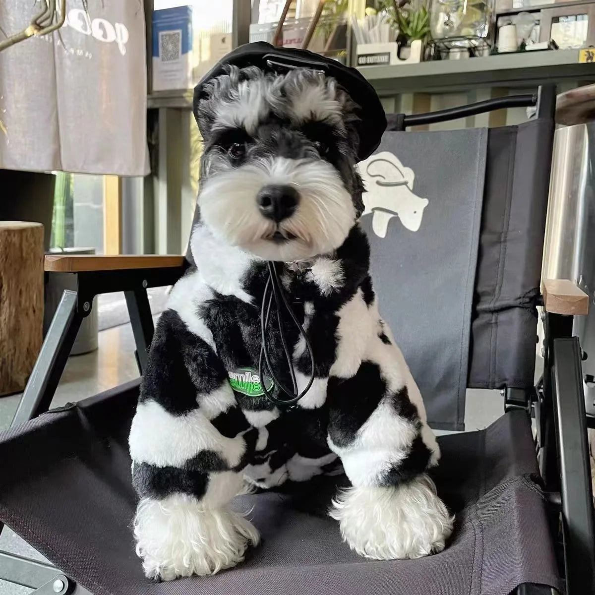 Winter Pet Dog Clothes Warm Fleece Dog Coat Dog Cat Same Style Trendy Fur Pet Warm Clothes