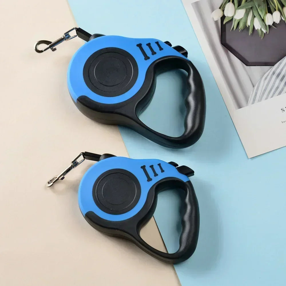 3-5 Meters Pet Leash Pet Dog Automatic Telescopic Leash Bone Traction Device Walking Rope Dog Chain Dog Rope Harness