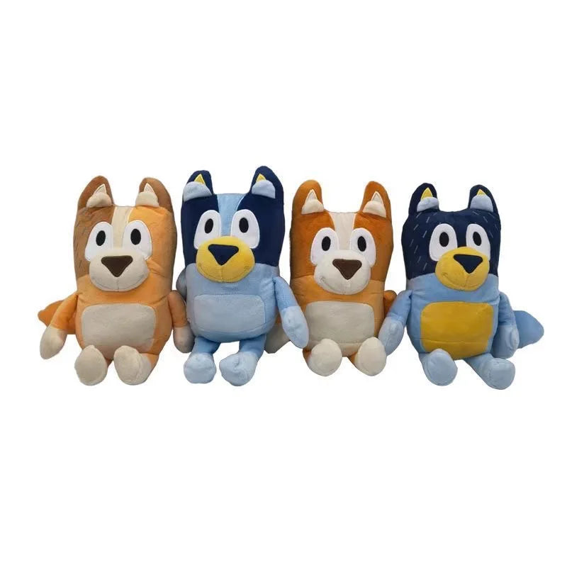 28/40CM Bluey Family Plush Toys Cute Simulation Pet Dog Patrol Bingo Sister Kawai Plush Kid's Toy Doll Christmas Birthday Gift