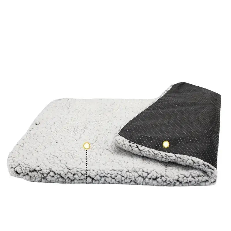 Self-Heating Pet Pads Blanket Puppy Pad Warm Cushion Mat for Cats Dogs Washable Pets with Thermal Body Heat Reflecting Core Pad