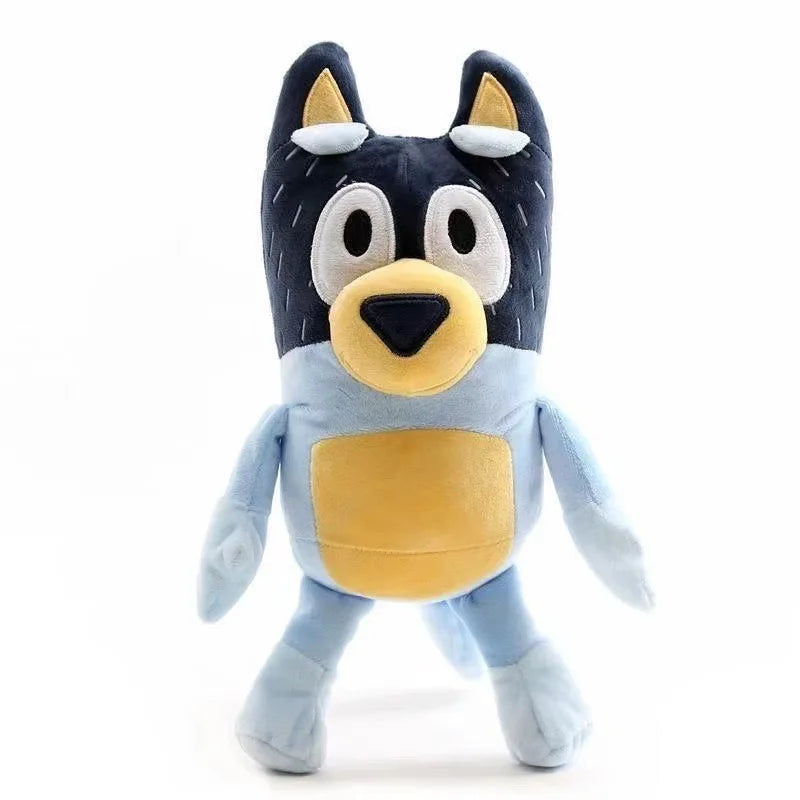 28/40CM Bluey Family Plush Toys Cute Simulation Pet Dog Patrol Bingo Sister Kawai Plush Kid's Toy Doll Christmas Birthday Gift