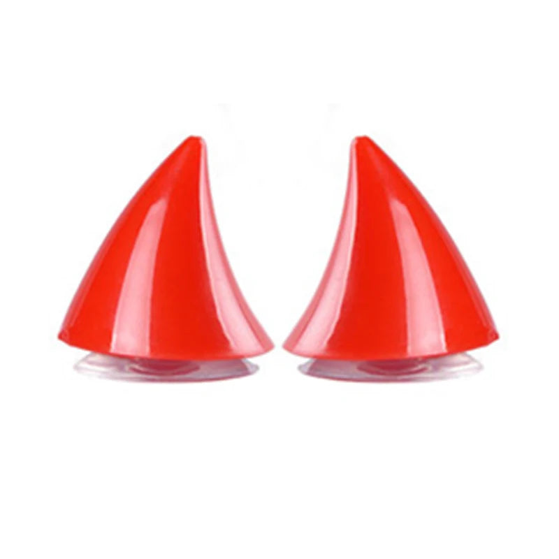 2pcs Universal Helmet Cat Ears Decoration Moto Electric Car Driving Styling Cute Cat Ears Stickers Decor Helmet Accessories