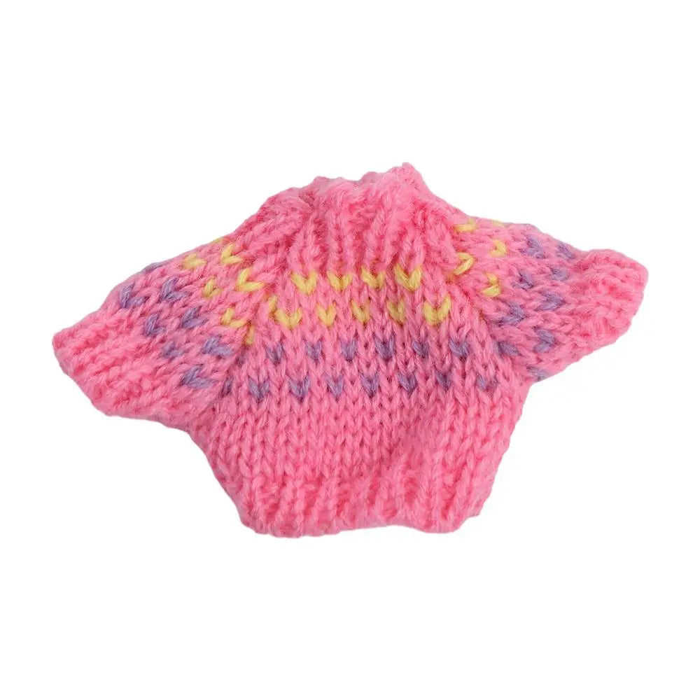 Dolls Sweater Accessories for Ob11 16cm 17cm Bjd 10cm Dog Doll Clothes Baby Clothes BJD Doll Accessories Sweater Clothes