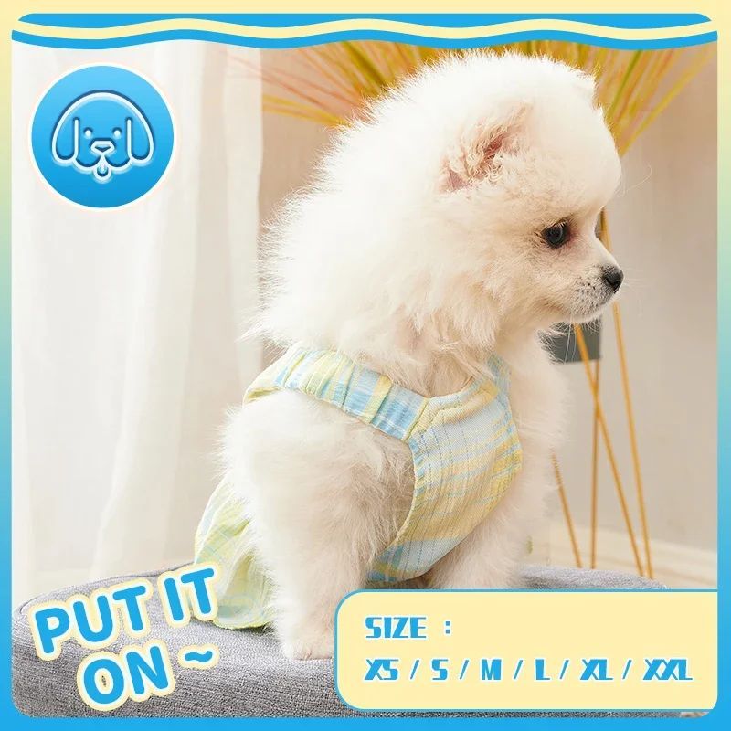 Girl Dog Dresses Pet Princess Dress Puppy Clothes For Small Medium Large Dogs Outdoor Skirt For Puppy Cute Pet Outfit Apparel
