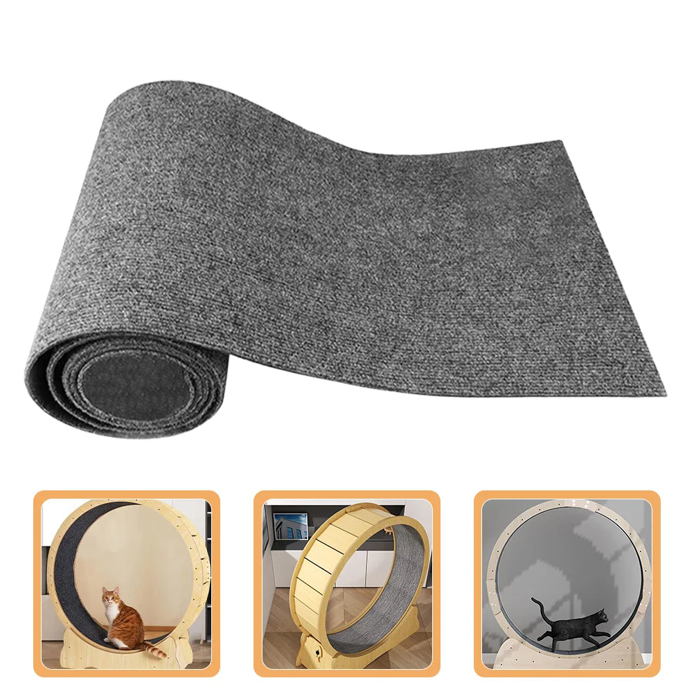 Cat Scratching Post Carpet Cuttable Cat Scratching Mat Self-adhesive Kitten Scratching Plaything Scratcher Sofa Furniture