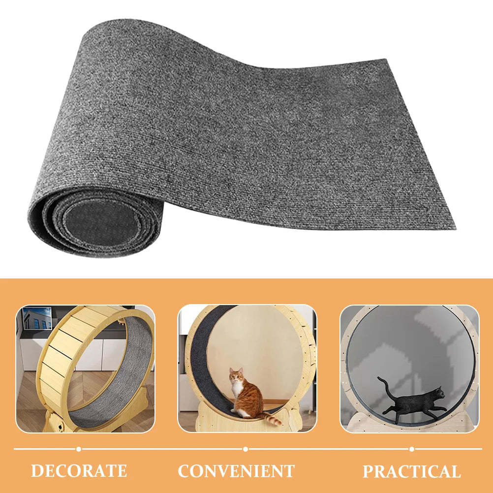 Cat Scratching Post Carpet Cuttable Cat Scratching Mat Self-adhesive Kitten Scratching Plaything Scratcher Sofa Furniture