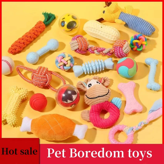 Dog Plushies Toys Dog Stuff Accessories Chew Toy Indestructible Ball For Dogs Pet Shop Training & Behavior Aids Interactive Toys