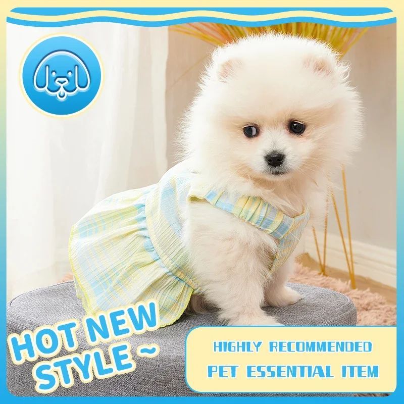 Girl Dog Dresses Pet Princess Dress Puppy Clothes For Small Medium Large Dogs Outdoor Skirt For Puppy Cute Pet Outfit Apparel